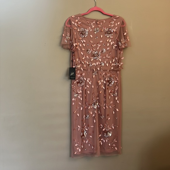 PapellAdrianna Papell Beaded Blouson Dress. - Picture 8 of 17